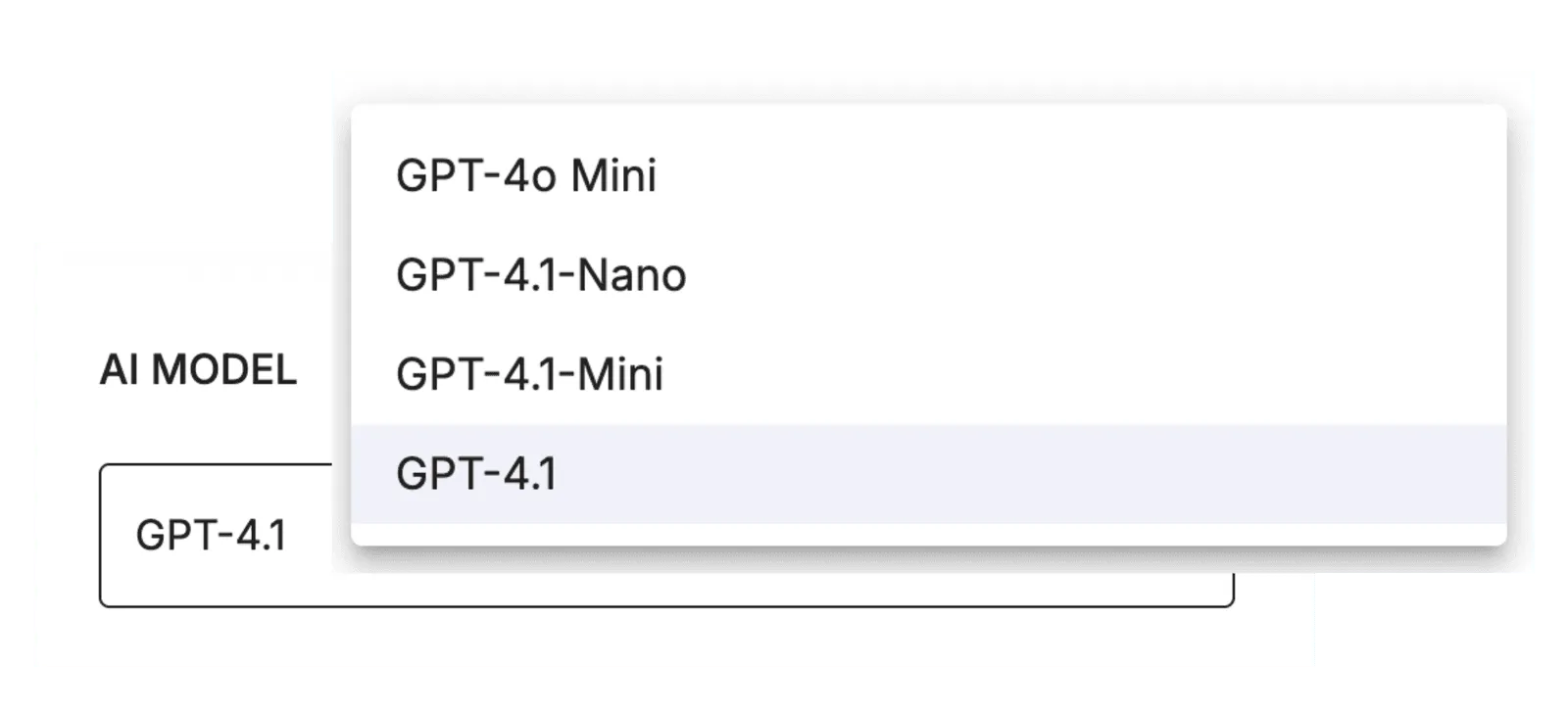 GPT models in AI Researcher