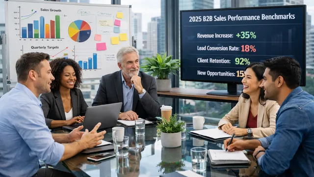 2025 B2B sales performance benchmarks