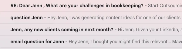 bad email subjects