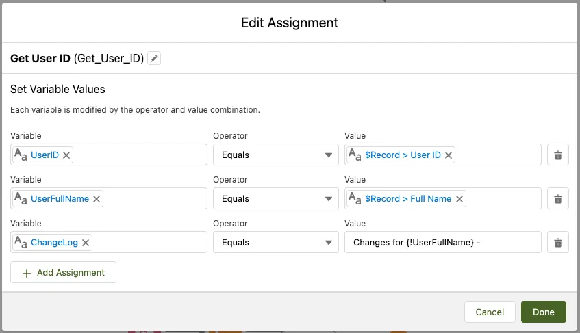 flow edit changelogs
